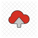 Database Cloud Computing Technology Icon