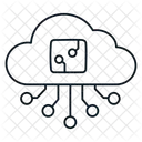 Cloud Computing Cloud Infrastructure Scalable Icon