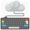 Cloud-Computing-Konzept  Symbol