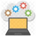 Cloud Computing Management Icon