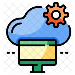 Cloud Computing Management  Icon