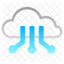 Cloud Computing Netzwerk Cloud Computing Cloud Technologie Icon