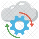 Cloud Computing Operations Icon