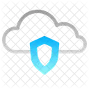 Cloud computing safety  Icon