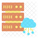 Iserver Cloud Cloud Computing Server Cloud Computing Database Icon