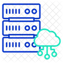 Iserver Cloud Cloud Computing Server Cloud Computing Database Icon