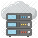 Cloud Computing Server  Icon