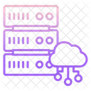 Cloud Computing Server  Icon