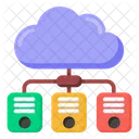 Cloud Computing Cloud Data Cloud Storage Servers Icon