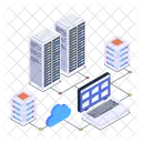 Cloud Computing Services  Icon