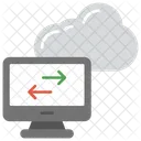 Cloud-Computing-Technologie  Symbol