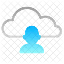 Cloud Computing User Cloud Computing Cloud Hosting Icon