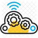 Cloud Computing Wifi  Icon