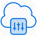 Cloud configuration  Icon