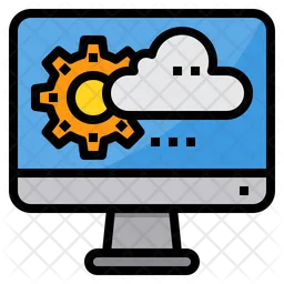 Cloud Configuration  Icon