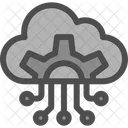 Cloud configuration  Icon