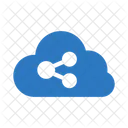 Connection Network Cloud Icon