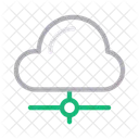 Cloud Sharing Network Icon
