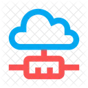 Cloud Server Wire Icon