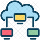 Cloud Connection Laptop Www Icon