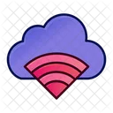 Cloud Connection Wifi Signals Cloud Icon