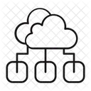 Cloud Connection Cloud Network Server Icon