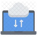 Cloud Connection Error Cloud Error Laptop Icon