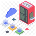 Cloud Connection Cloud Computing Cloud Technology Icon