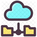 Internet Technology Cloud Connection Cloudcomputing Icon