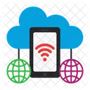 Cloud Connections Cloud Computing Cloud Network Icon