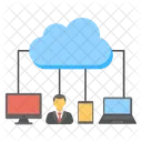 Cloud Connectivity Icon