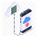Mobile Cloud Cloud Content Cloud Technology Icon