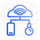 Iot Internet Of Things Cloud Control Icon