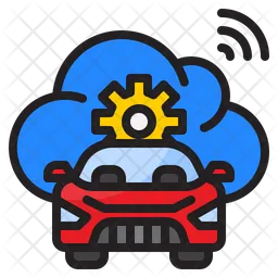 Cloud Control Car  Icon