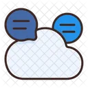 Cloud Conversation  Icon
