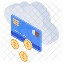 Cloud cost  Icon