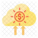 Cloud Idea Cloud Cost Earnings Icon