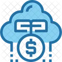 Cloud cost  Icon