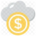 Cloud Dollar Business Icon