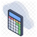 Calcolatore Del Cloud Cloud Computing Calcolatore Dei Costi Del Cloud Icon