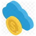 Denaro Cloud Cloud Banking Cloud Computing Icon