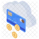 Denaro Cloud Cloud Banking Cloud Computing Icon