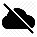Cloud Crash Cloud Data Icon
