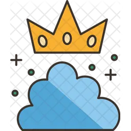 Cloud Crown  Icon