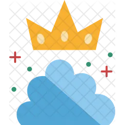 Cloud Crown  Icon