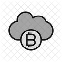 Cloud Currency Bitcoin Cloud Icon