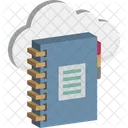 Cloud Dairy Diary Jotter Icon