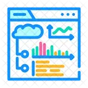 Dashboard Monitoring Cloud Icon