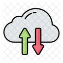Cloud data-  Icon