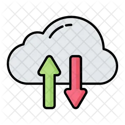 Cloud data-  Icon